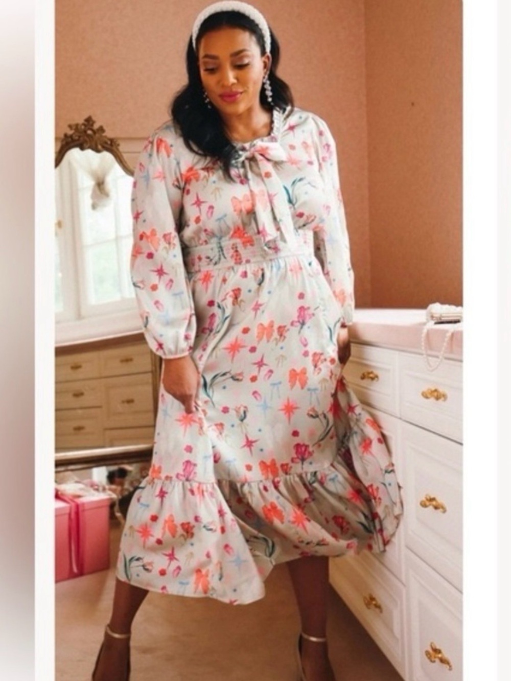 Ivy City Co Tilly Bow Dress